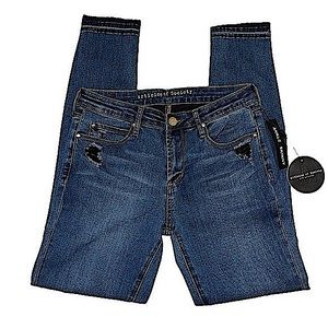 Articles Of Society NWT Distressed Ankle Skinny Jeans